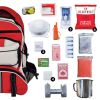 64 Piece Survival Back Pack (Red)