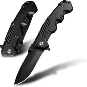 Outdoor Companion Knife - Durable G10 Handle, Multi-Functional, Stainless Steel Blade, Pocket-Sized, Camping, Hiking