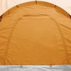 Camping Tent 6 Persons Gray and Orange