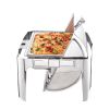 VEVOR Roll Top Chafing Dish Buffet Complete Set, 8 Qt Stainless Steel Chafer with Full Size Pan