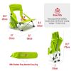 Low Folding Camping Chair, Portable Beach Chairs, Mesh Back Lounger For Outdoor Lawn Beach Camp Picnic