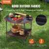 VEVOR Folding Camping Table, Outdoor Portable Side Tables, Lightweight Fold Up Table