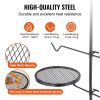 VEVOR Swivel Campfire Grill, Fire Pit Grill Grate over Fire Pits, Heavy Duty Steel Grill Grates, 360¬∞ Adjustable Open Fire Outdoor Cooking Equipment